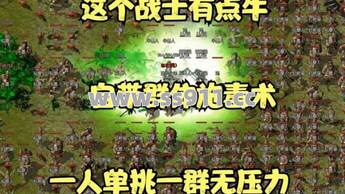 群体施毒术：清怪神操作，每个职业都能躺赢？