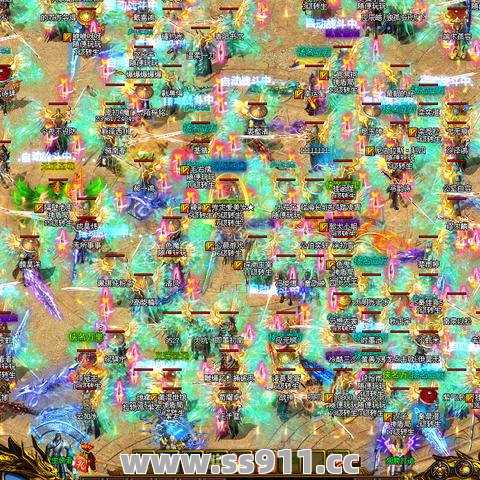 超级变态传奇世界sf野外BOSS阴阳王玩家们要怎么样打